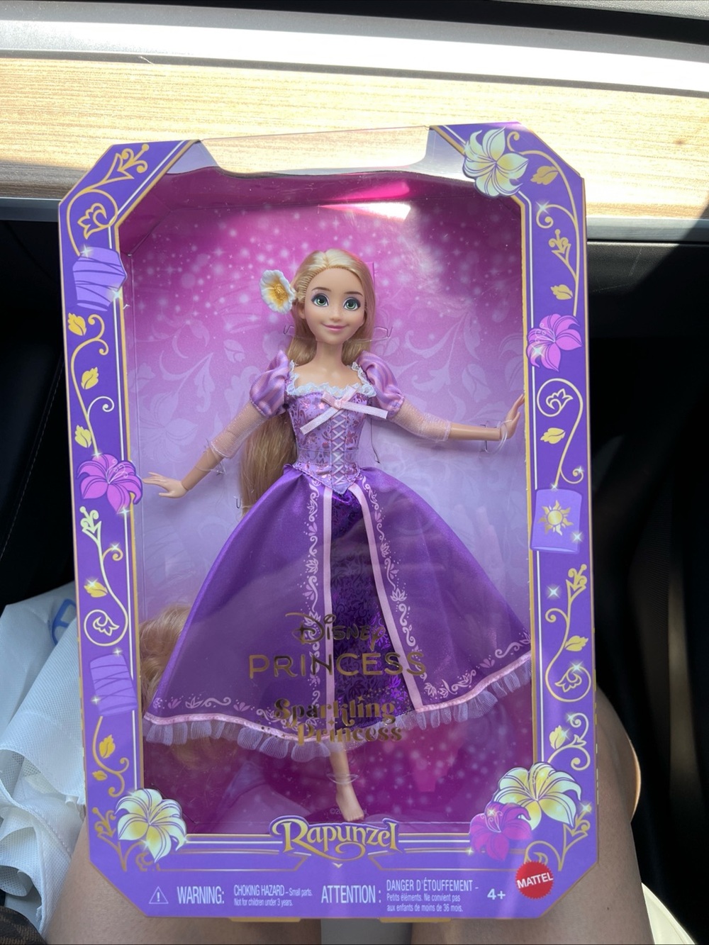 Mattel Rapunzel Purple Princess Doll